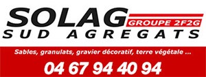 Solag Sud Agrégats Agde – Sable, cailloux, granulats Logo